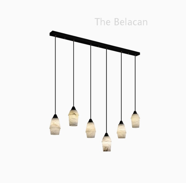 Alabaster Tagee Chandelier - thebelacan