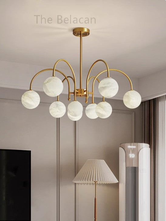 Alabaster Lacoo Chandelier - thebelacan
