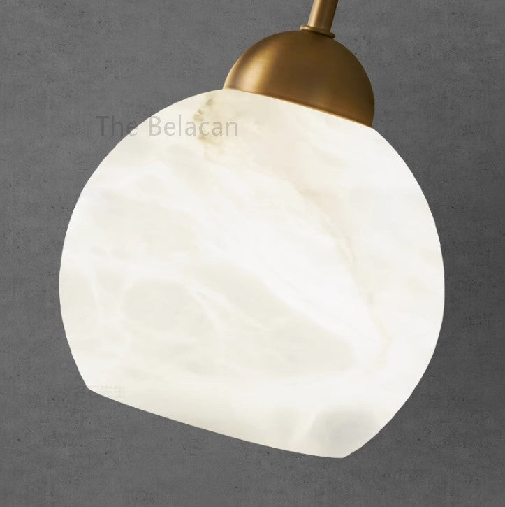Alabaster Tendoo Chandelier 21" - thebelacan