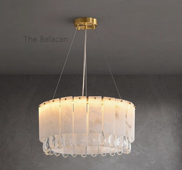 Alabaster Lolli Chandelier - thebelacan