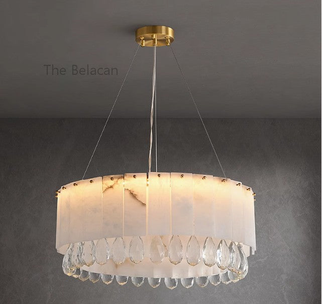 Alabaster Lolli Chandelier - thebelacan