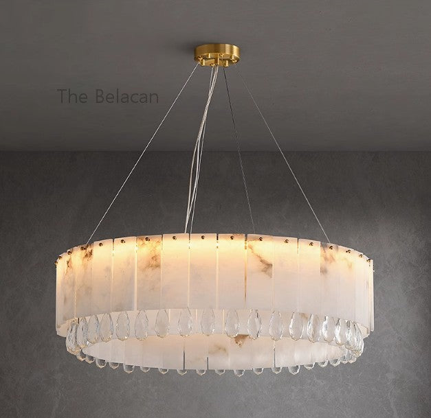 Alabaster Lolli Chandelier - thebelacan