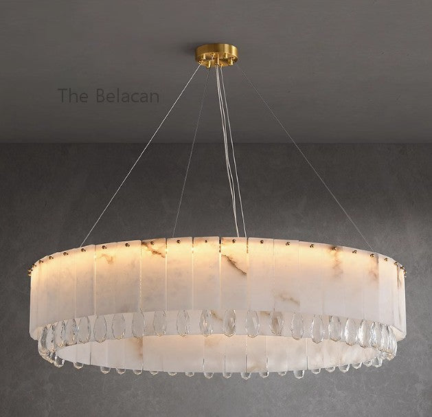 Alabaster Lolli Chandelier - thebelacan
