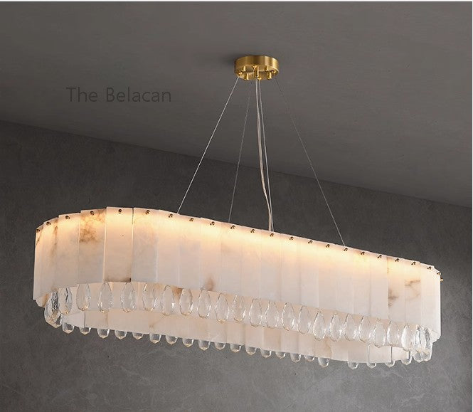 Alabaster Lolli Chandelier - thebelacan