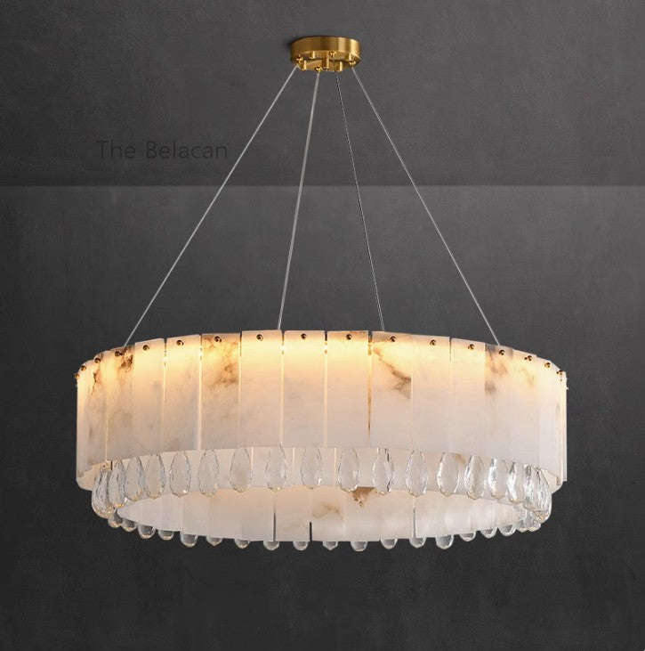 Alabaster Lolli Chandelier - thebelacan
