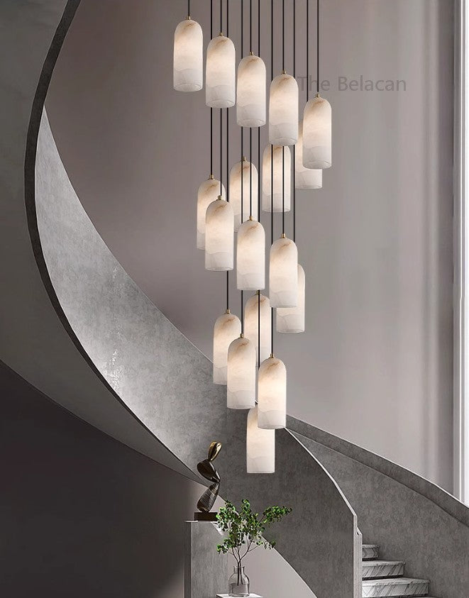 Alabaster Faunie Chandelier - thebelacan