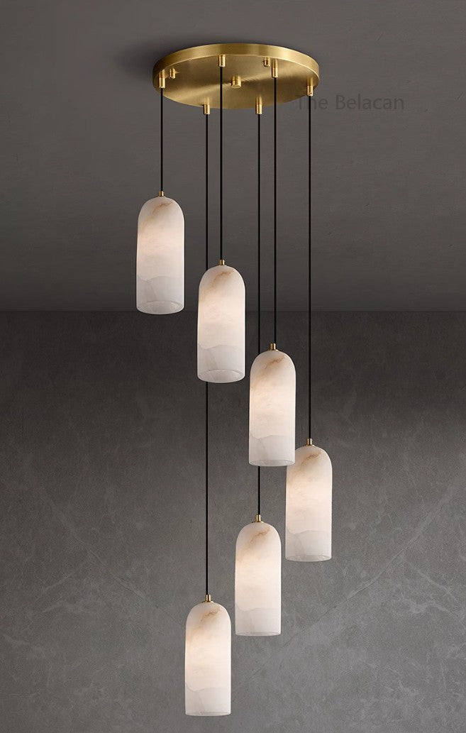 Alabaster Faunie Chandelier - thebelacan
