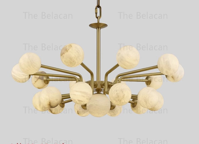 Alabaster Joyyo Chandelier - thebelacan
