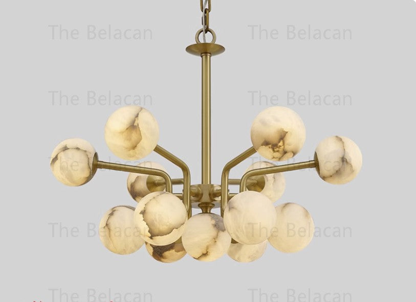 Alabaster Joyyo Chandelier - thebelacan
