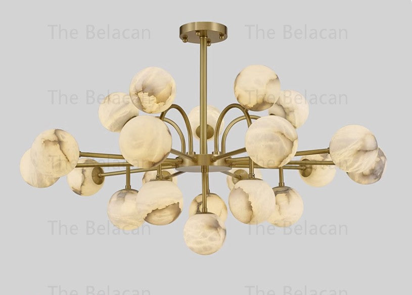 Alabaster Joyyo Chandelier - thebelacan