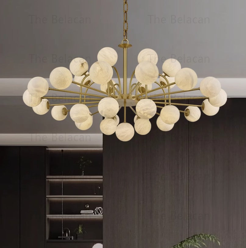 Alabaster Joyyo Chandelier - thebelacan