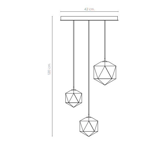 Alabaster Mete Chandelier - thebelacan