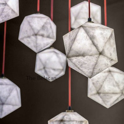 Alabaster Mete Chandelier - thebelacan