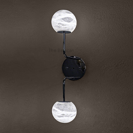 Alabaster Cerlin Wall Sconce - thebelacan