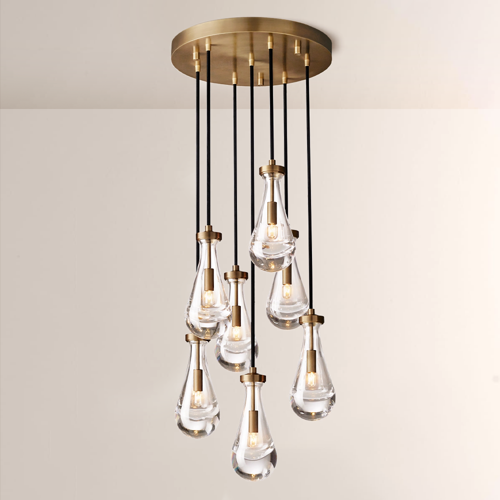 Raindrops Round Chandelier 18" - thebelacan