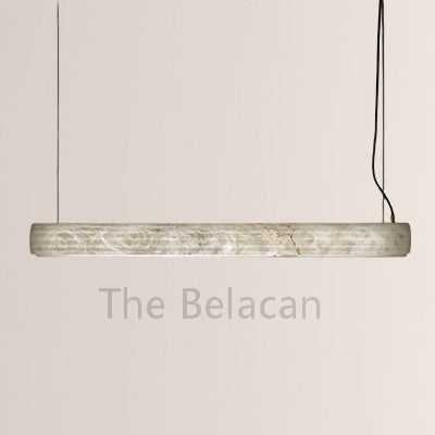 Alabaster Roll Chandelier - thebelacan