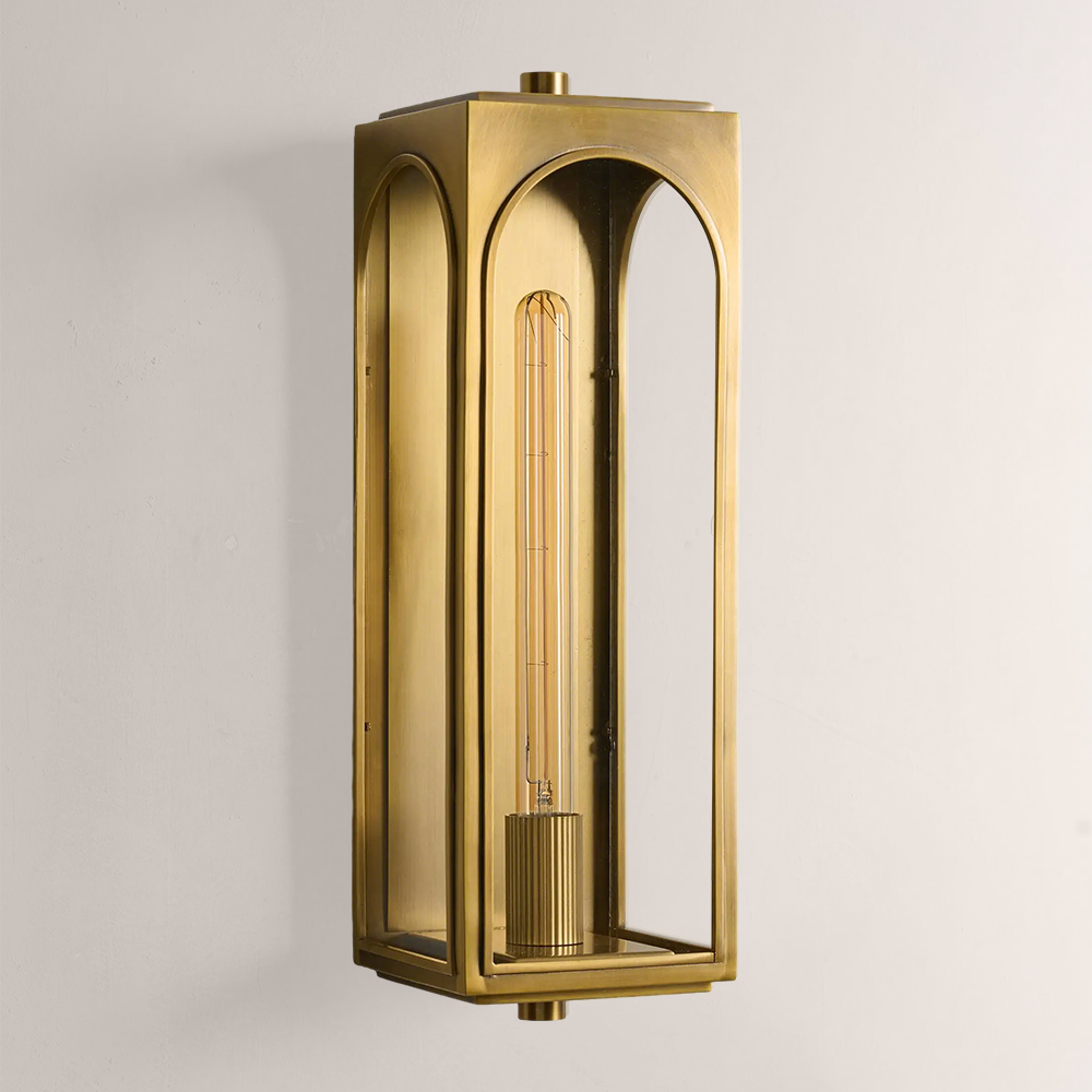 Palladian Outdoor Wall Sconce 13"H 19"H 24"H - thebelacan