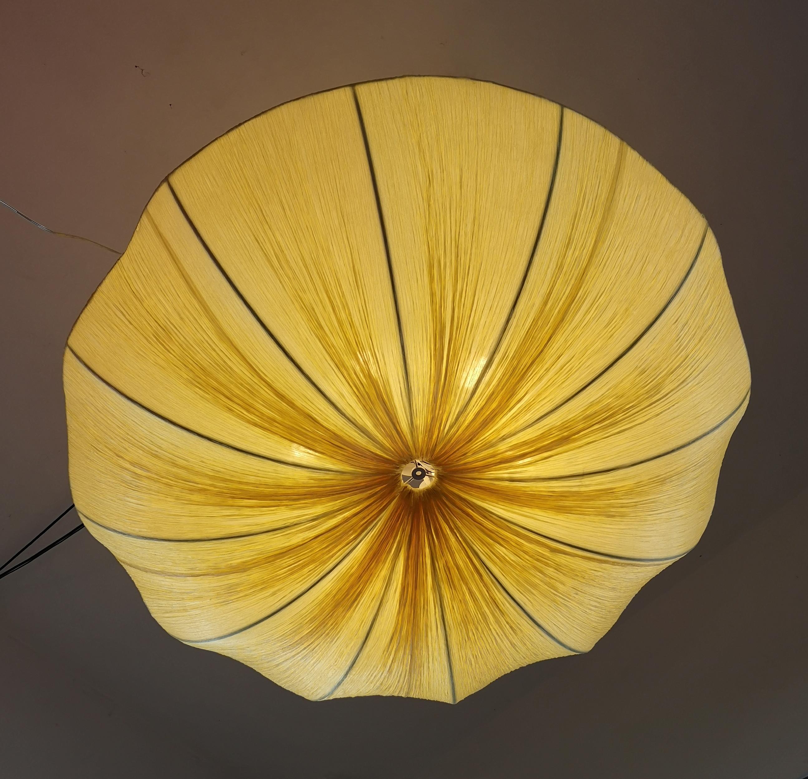 Silk Over Metal Living Room Chandelier - thebelacan