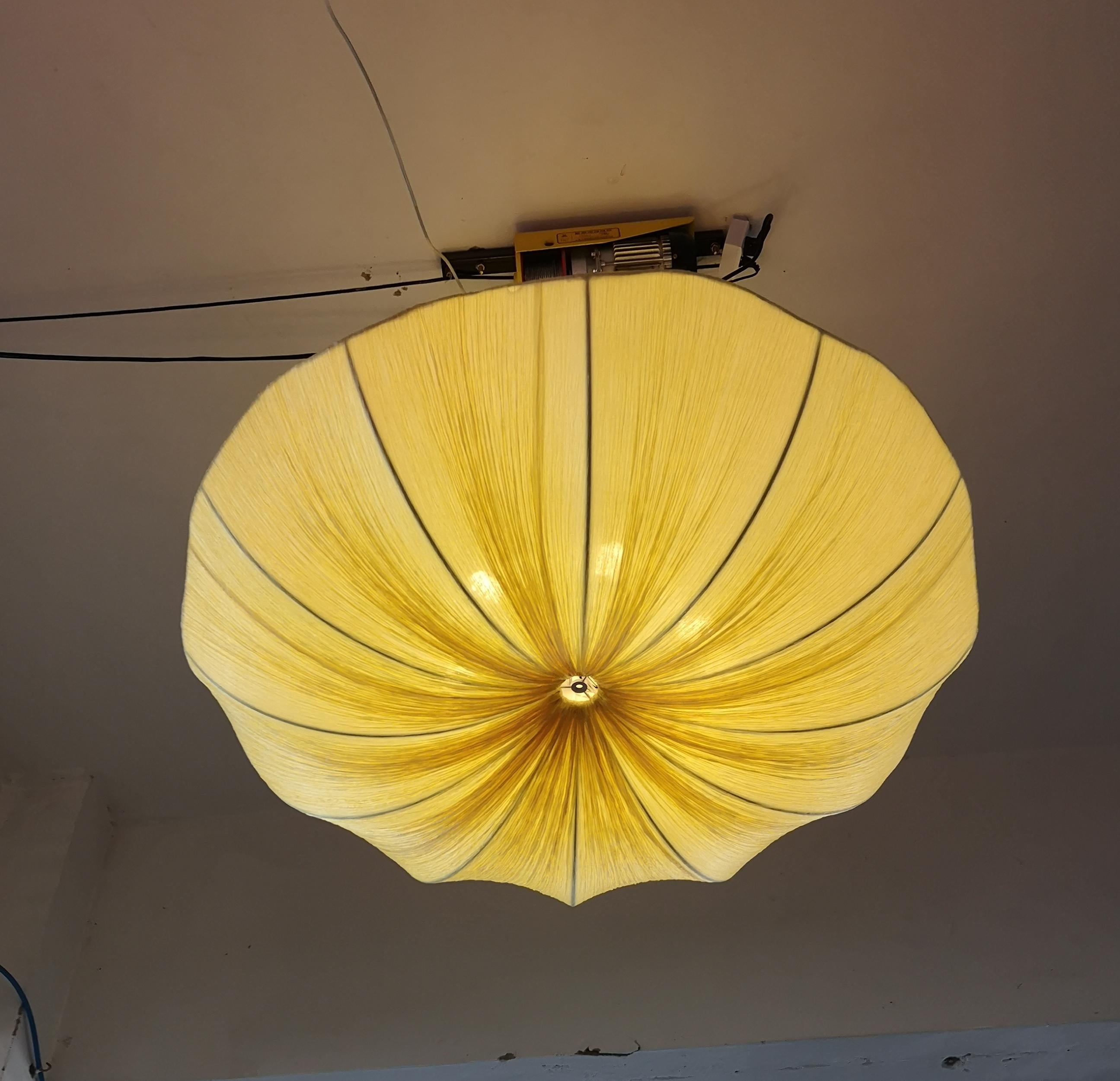 Silk Over Metal Living Room Chandelier - thebelacan
