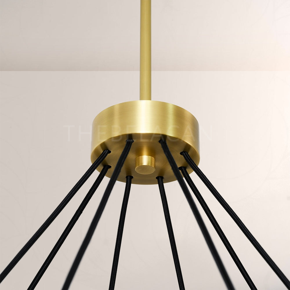 Sebendek Round Chandelier 60" - thebelacan