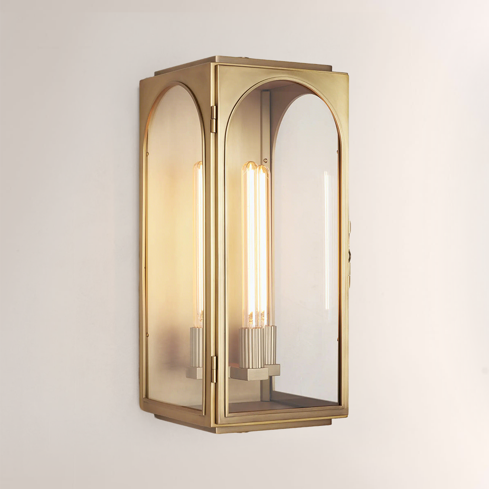 Palladian Outdoor Wall Sconce 13"H 19"H 24"H - thebelacan