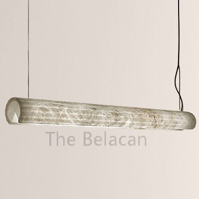 Alabaster Roll Chandelier - thebelacan