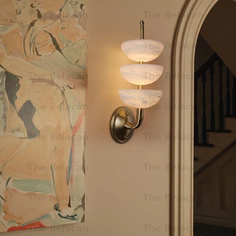 Alabaster Eyernity Wall Sconce - thebelacan