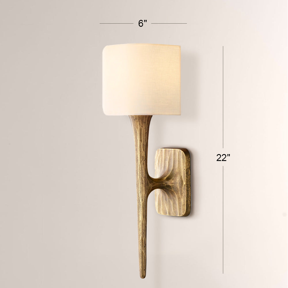 Thadeus Shaded Wall Sconce - thebelacan
