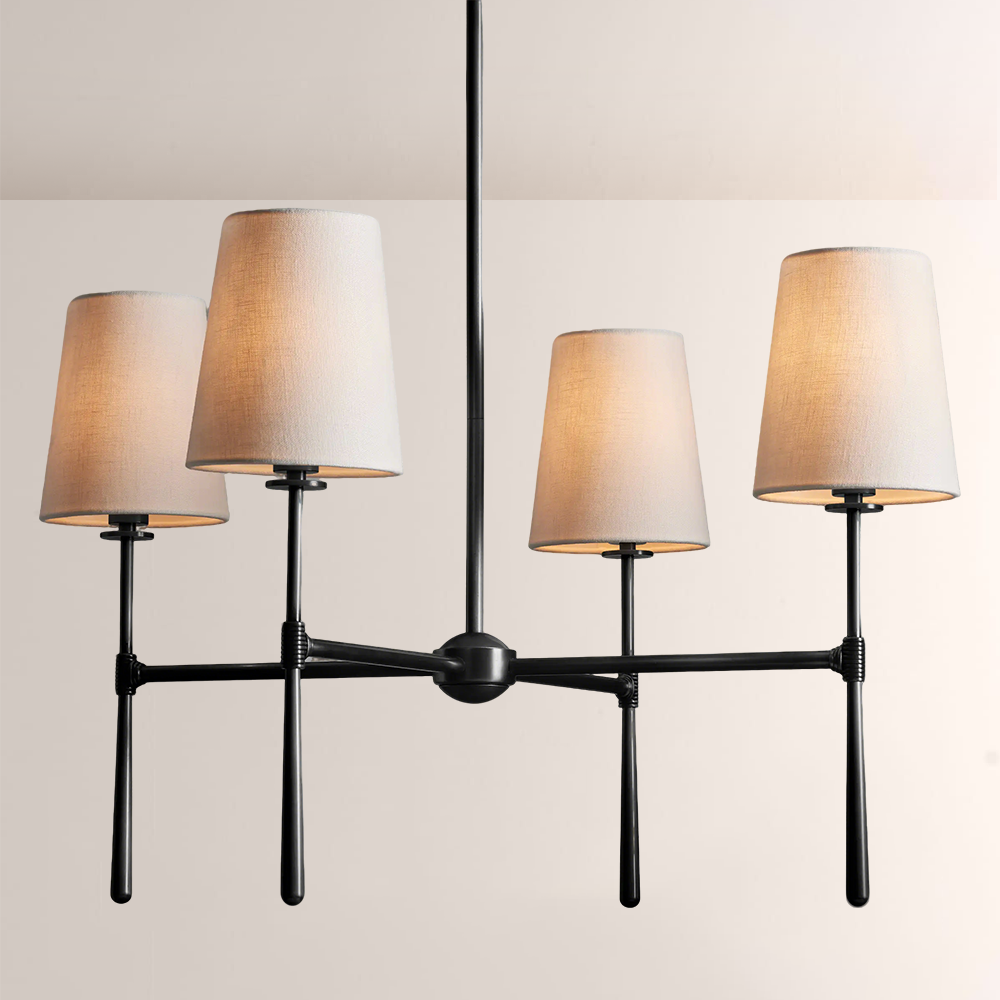 Rhodes Round Chandelier 4/6 Light - thebelacan