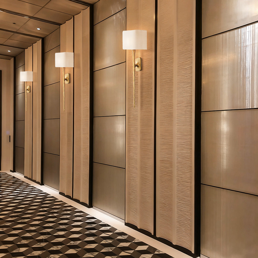 Thadeus Grand Shaded Wall Sconce - thebelacan