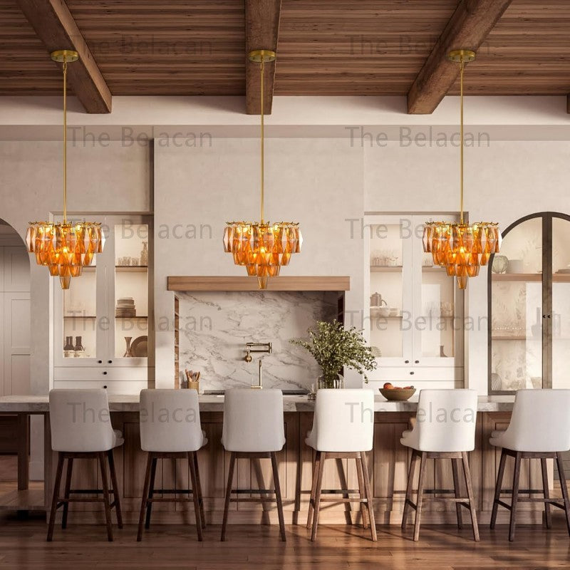 Modern Chara Round Chandelier 20" - thebelacan