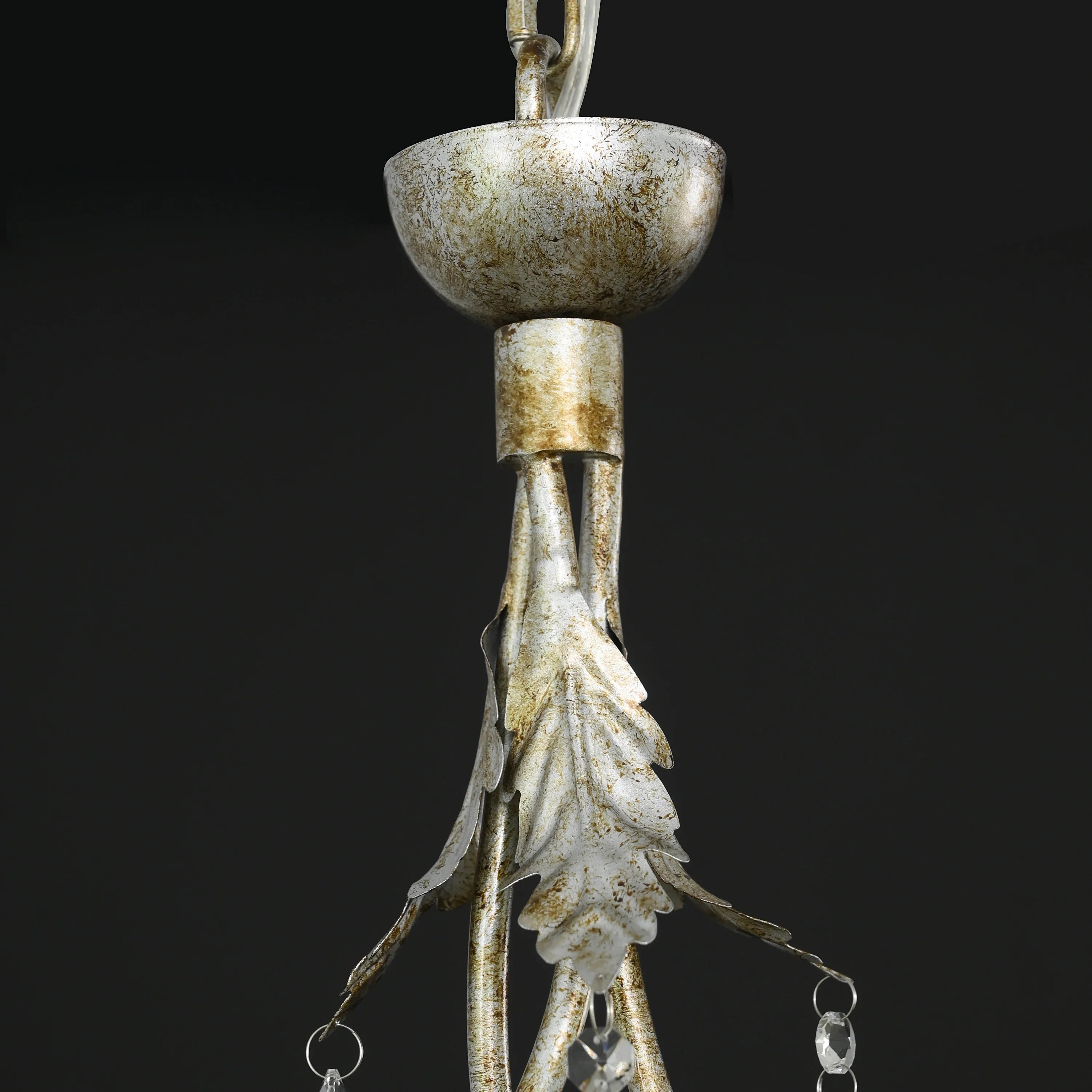 Gothic Viticci Pendant 28- Silver - thebelacan