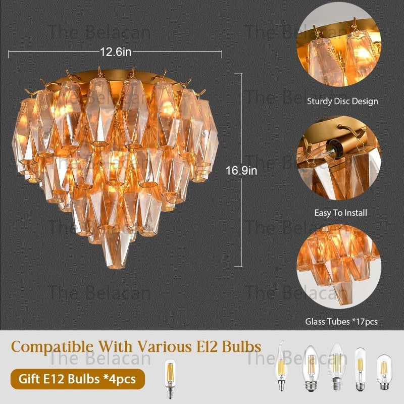 Modern Chara Flush Mount - thebelacan