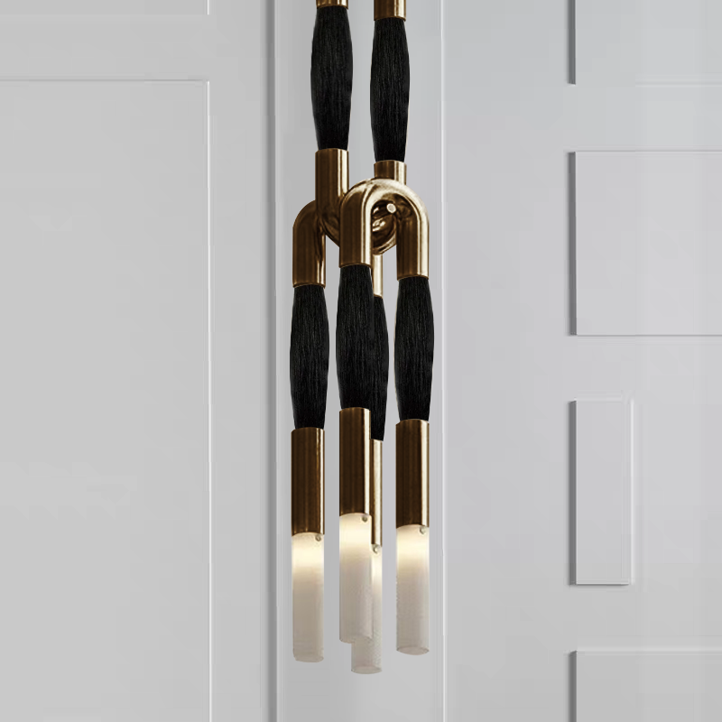 Horsehair Wall Sconce Lamp - thebelacan