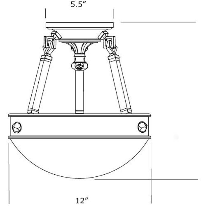 Alabaster Bowl Pendant - thebelacan