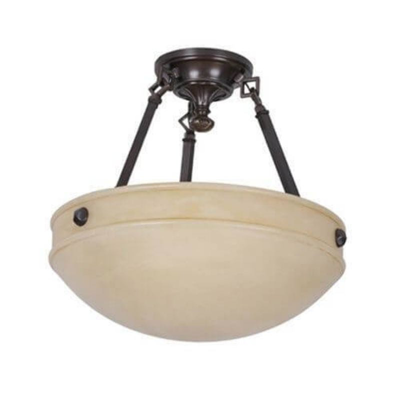 Alabaster Bowl Pendant - thebelacan