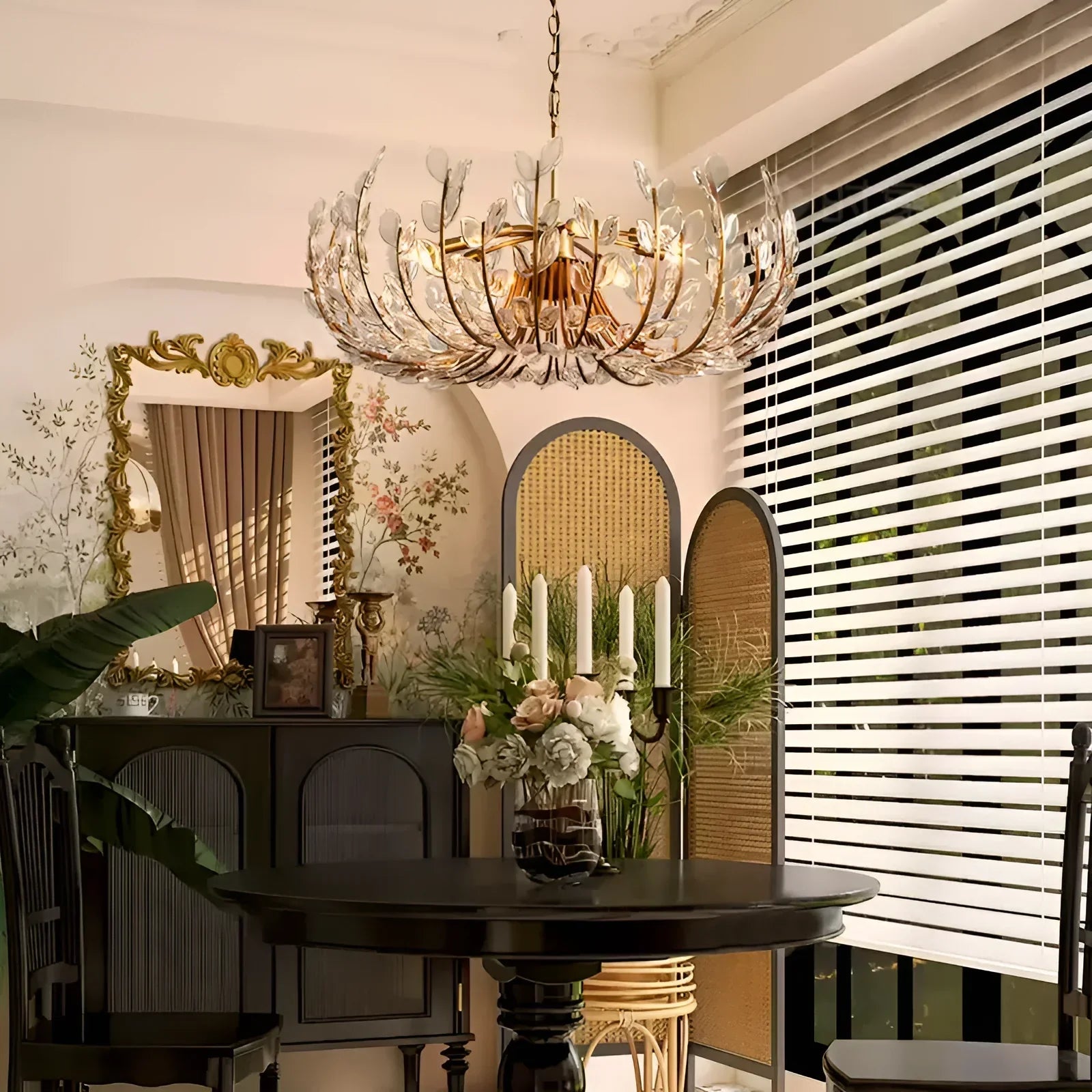 Adela 6 Light Chandelier 26" - thebelacan