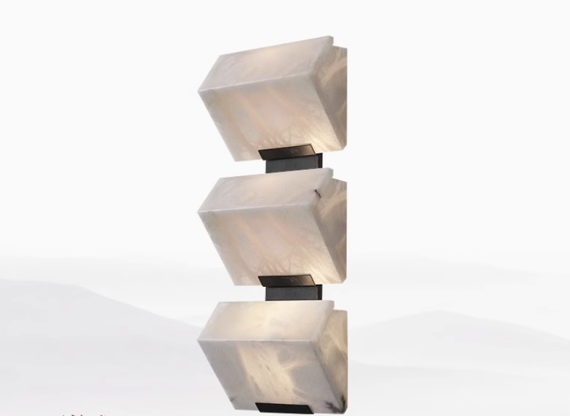 Alabaster Beimo Wall Sconce - thebelacan