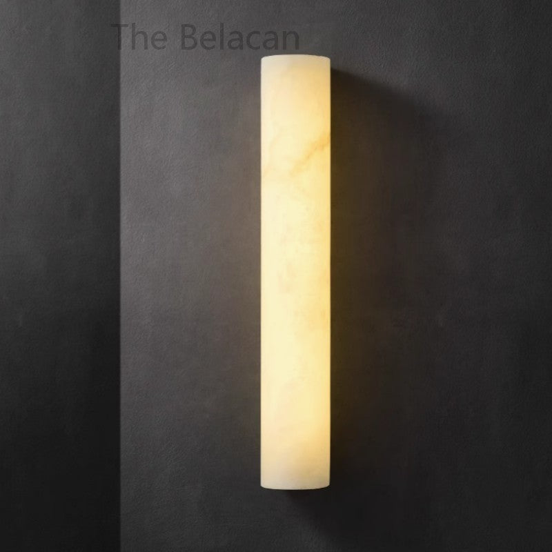 Alabaster Encounter Wall Sconce - thebelacan