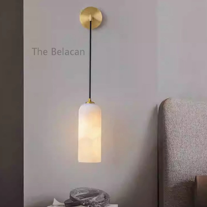 Alabaster Lcberg Wall Sconce - thebelacan