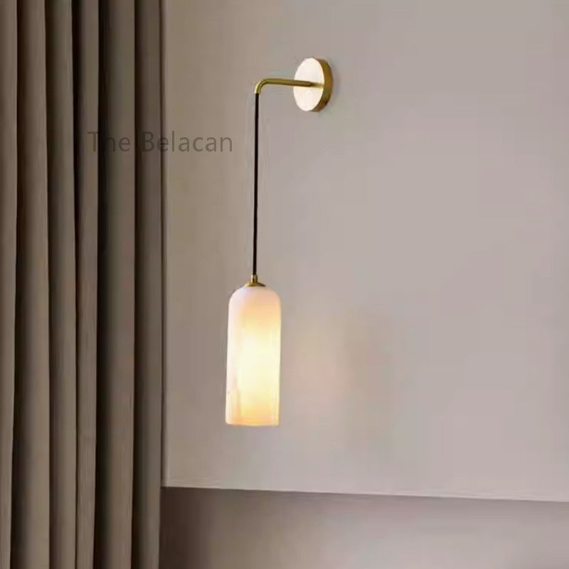 Alabaster Lcberg Wall Sconce - thebelacan