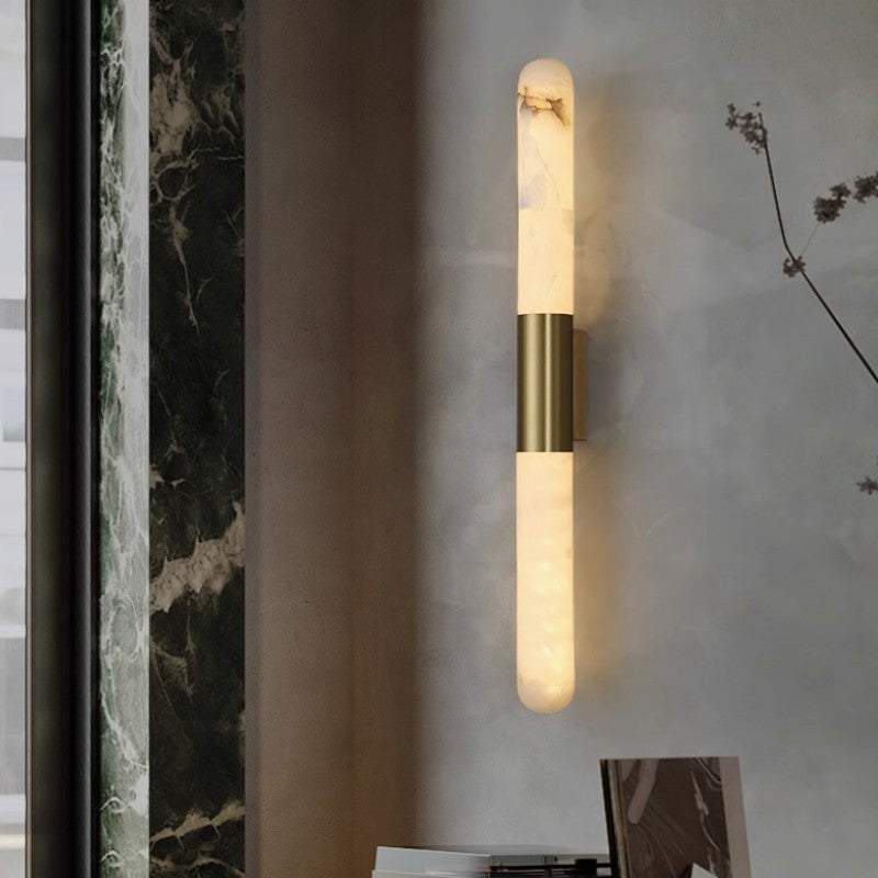 Alabaster Starry Wall Sconce - thebelacan