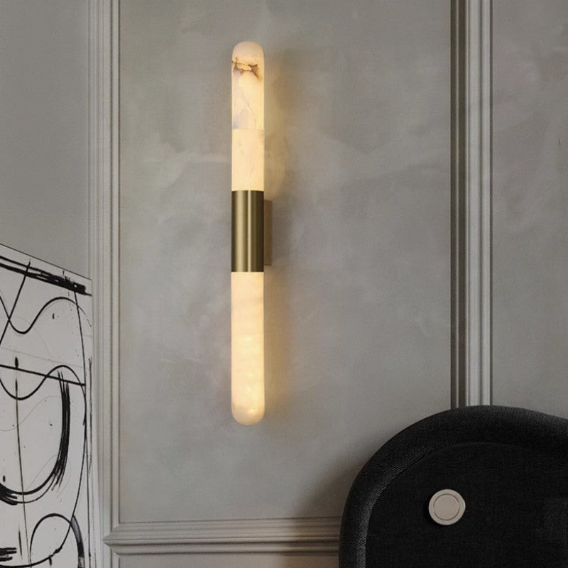 Alabaster Starry Wall Sconce - thebelacan