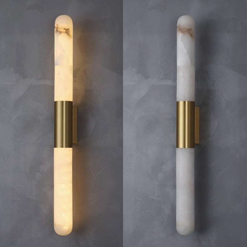 Alabaster Starry Wall Sconce - thebelacan