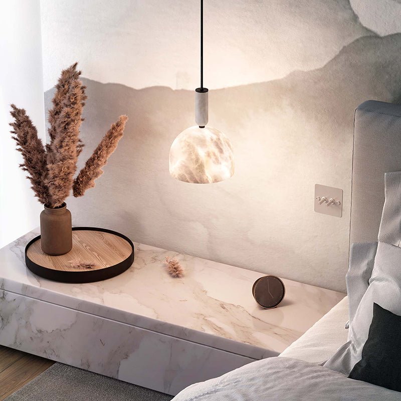 Alabaster Altus Pendant Light - thebelacan