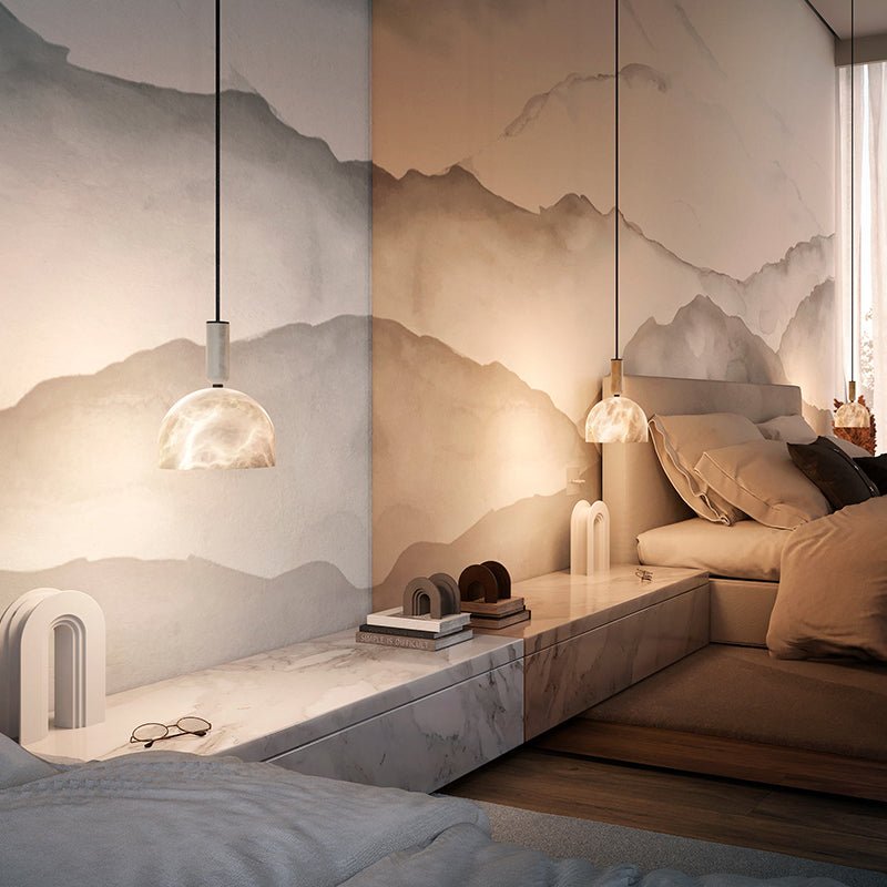 Alabaster Altus Pendant Light - thebelacan