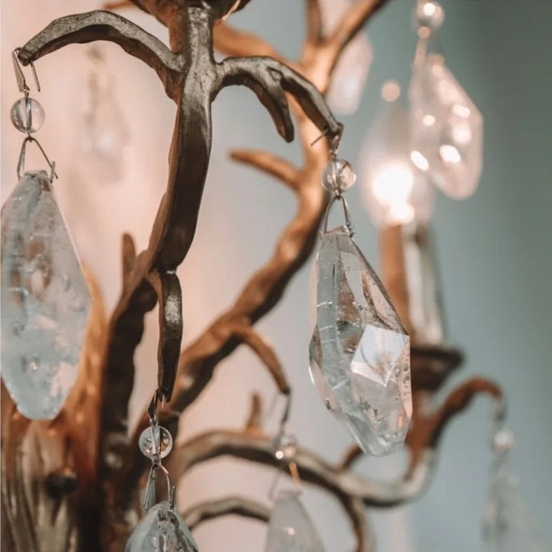 Art Crystal Amadeus Wall Sconce 1-Light 2-Light 3-Light - thebelacan