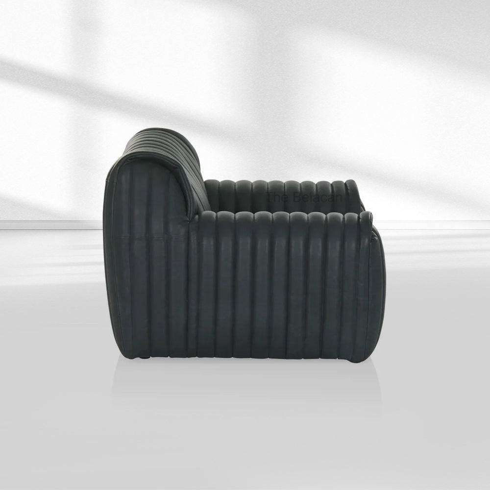 Aspen Leather Occasional Chair - thebelacan