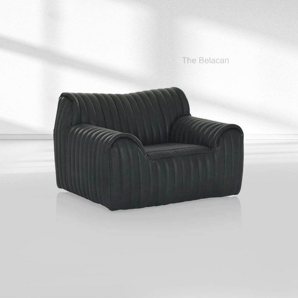 Aspen Leather Occasional Chair - thebelacan