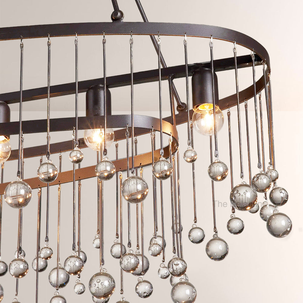 Aubluxe Oval Chandelier - thebelacan